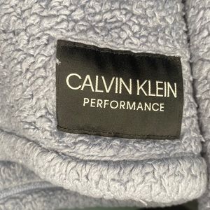Small blue Calvin Klein Performance Fur jacket